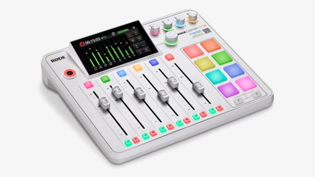 RØDE lança nova edição branca da mesa RØDECaster Pro II