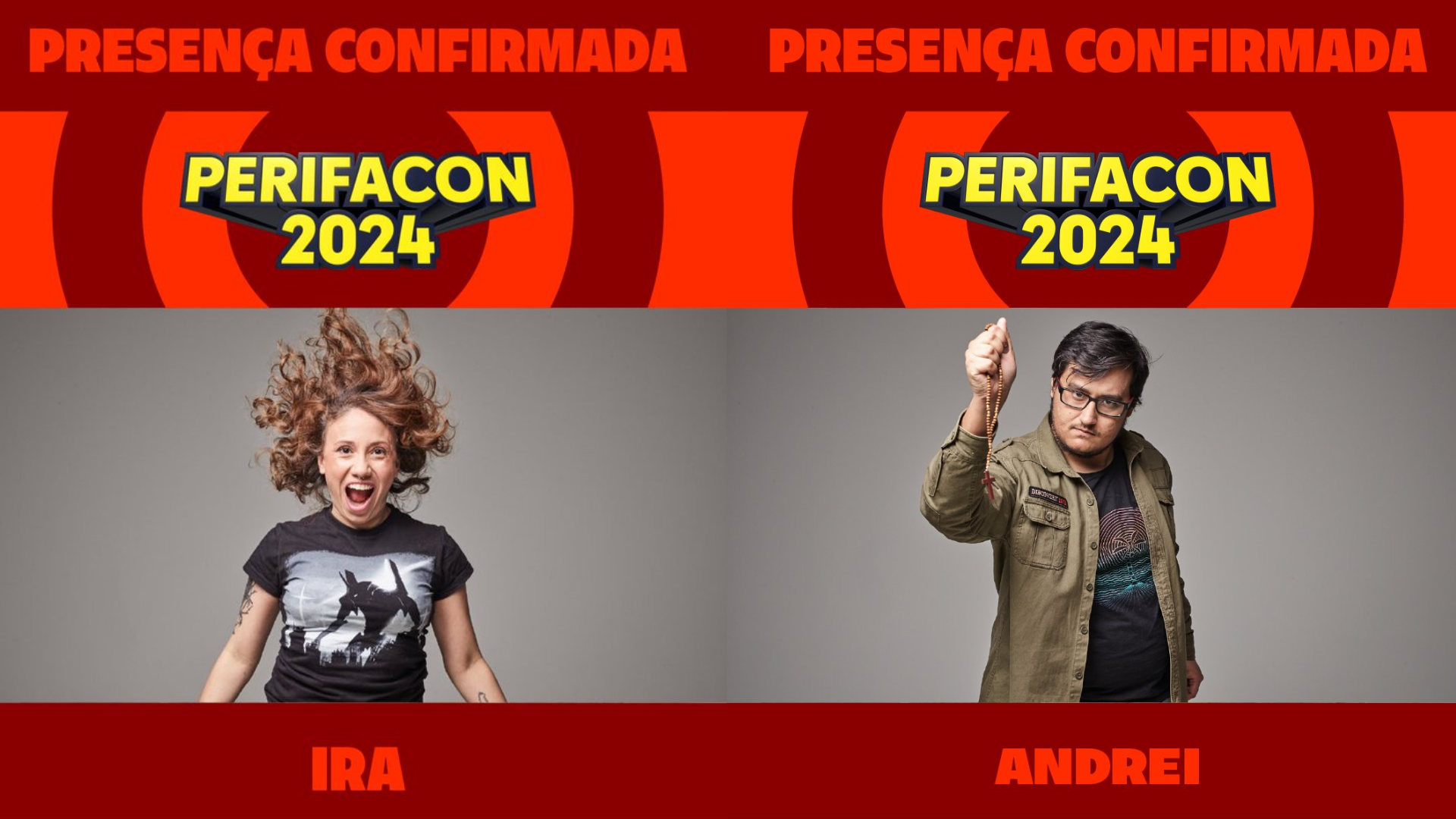 Hosts do Mundo Freak participarão da Perifacon 2024