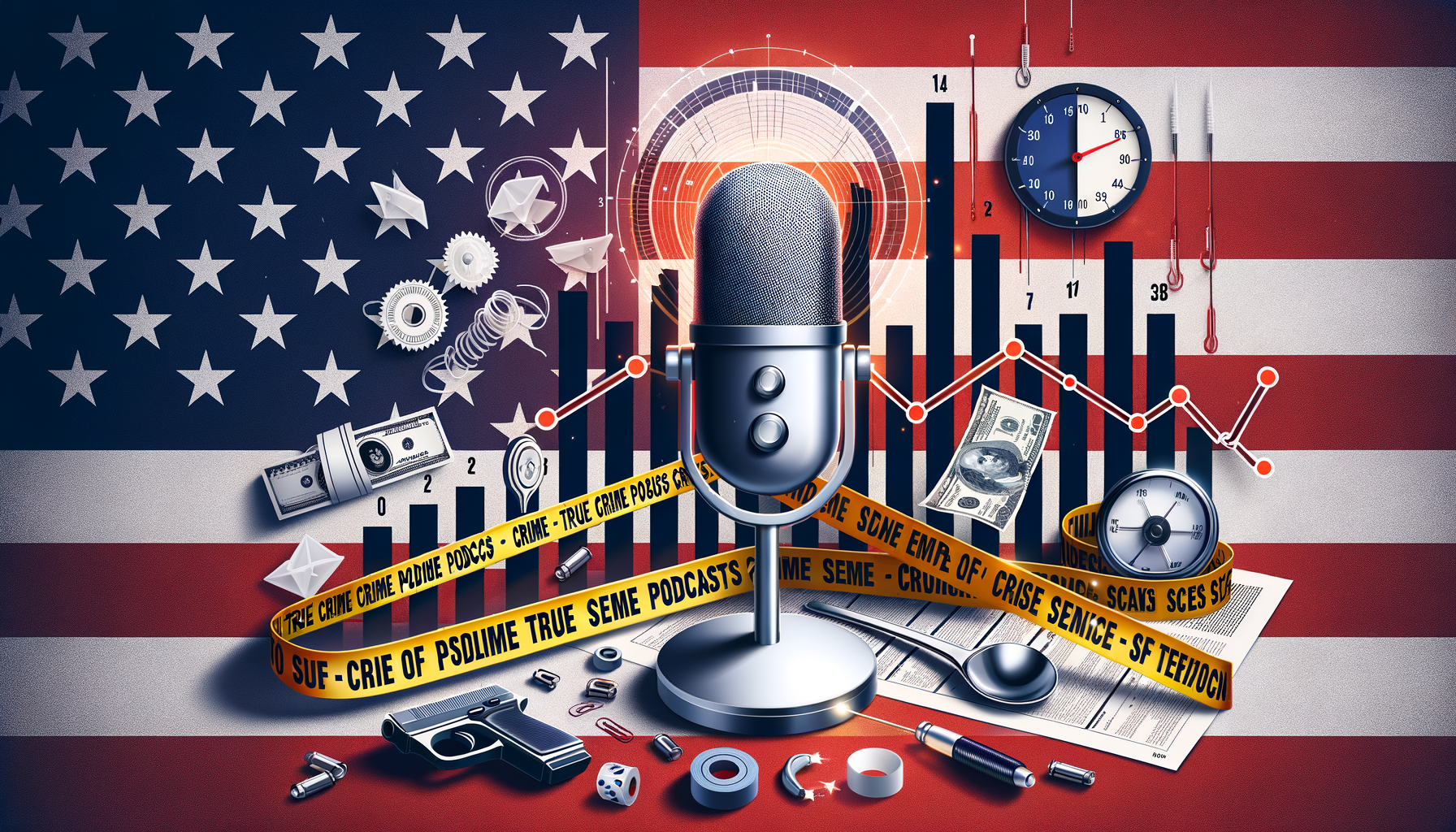 Podcasts de true crime dominam o cenário americano