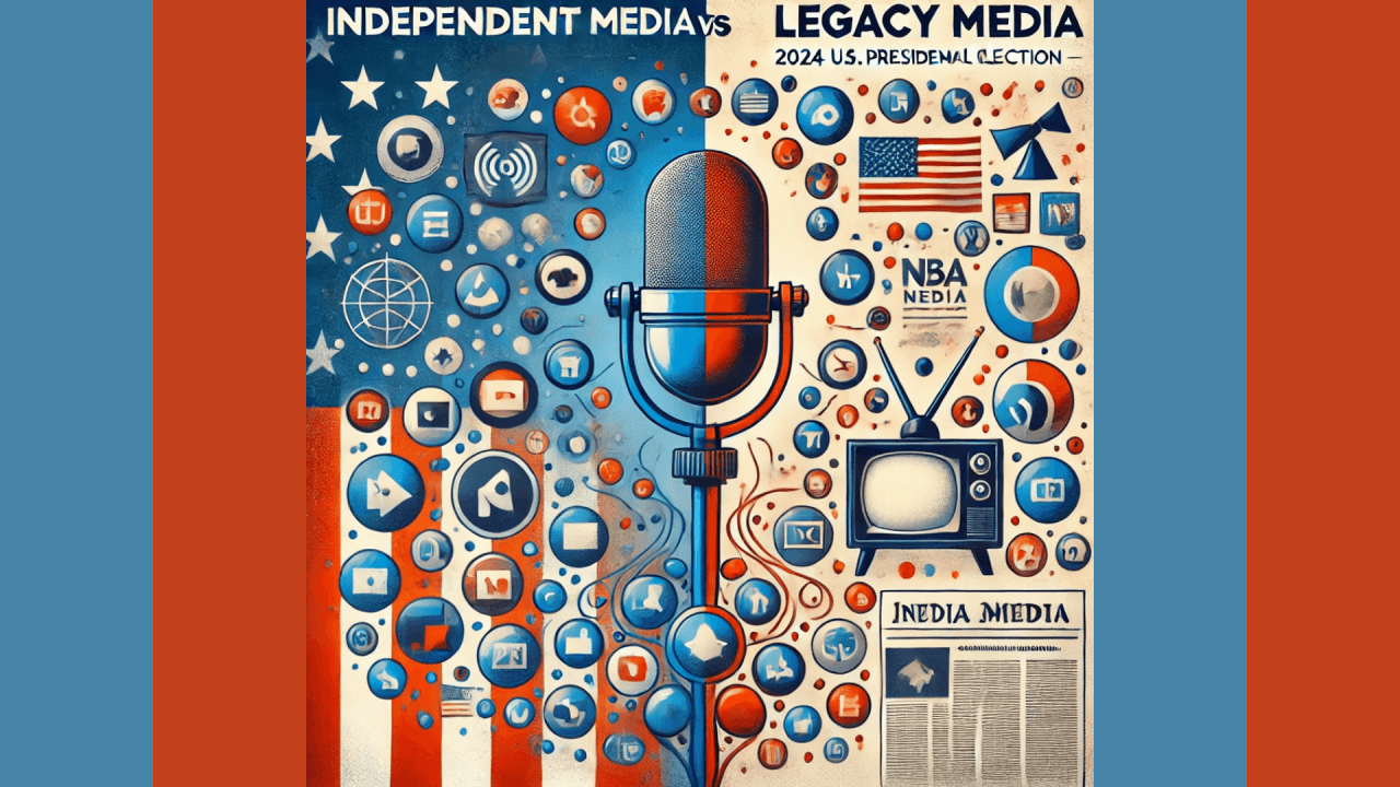 O impacto dos podcasts nas eleições presidenciais de 2024 nos EUA